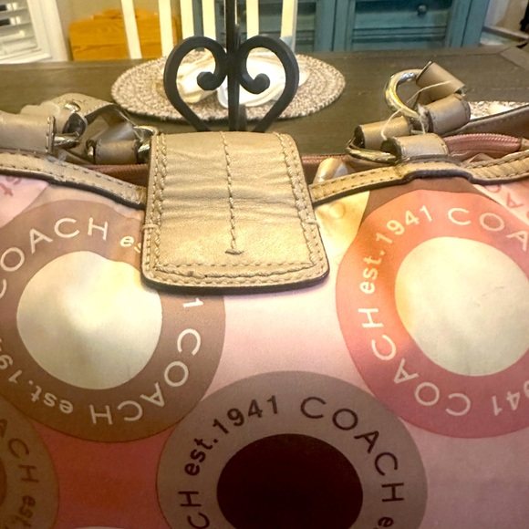 Coach Multicolor Signature Tote Bag - Picture 3 of 9